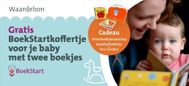 Download de BoekStart waardebon voor een gratis BoekStartkoffertje